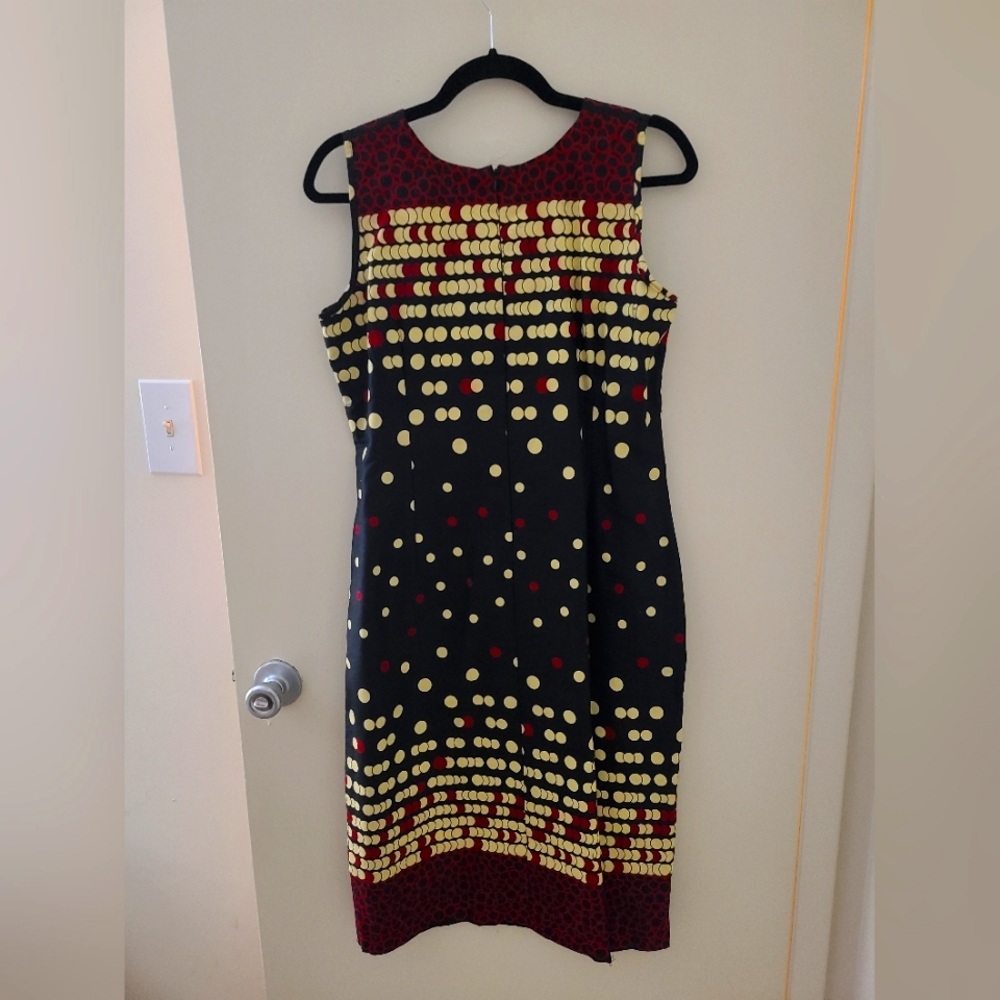 Beautiful, new, multicolored, 100% cotton size 8 dress